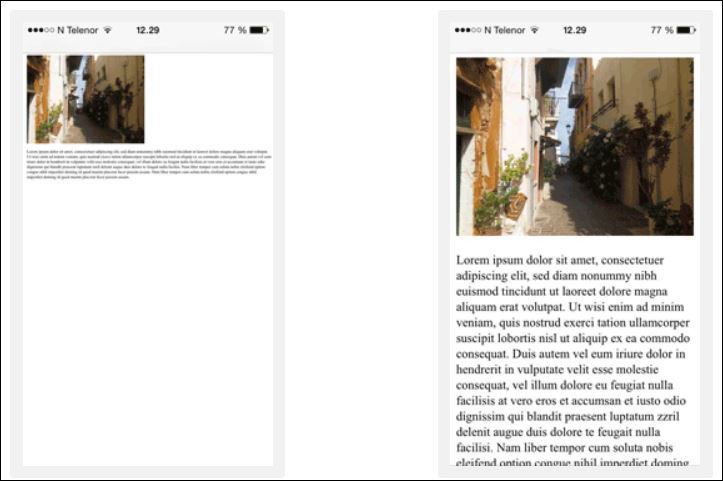 Design website running on multiple devices (responsive web design) in HTML Picture 1
