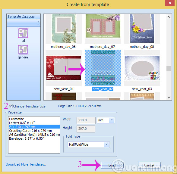 Design your own Tet greeting card in 5 steps Picture 2