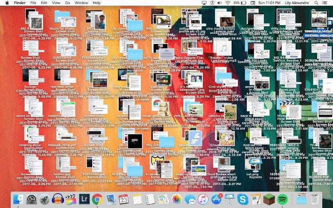 Desktop screens are 'extremely messy' which makes you feel dizzy Picture 4