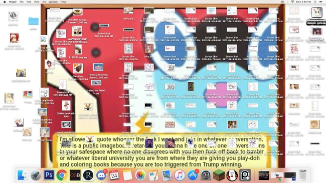 Desktop screens are 'extremely messy' which makes you feel dizzy Picture 5