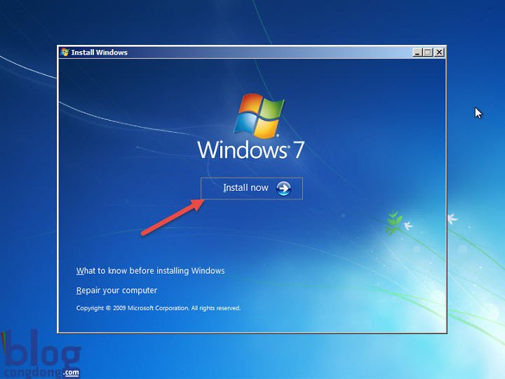 Detailed instructions on how to install Windows 7 for beginners Picture 7