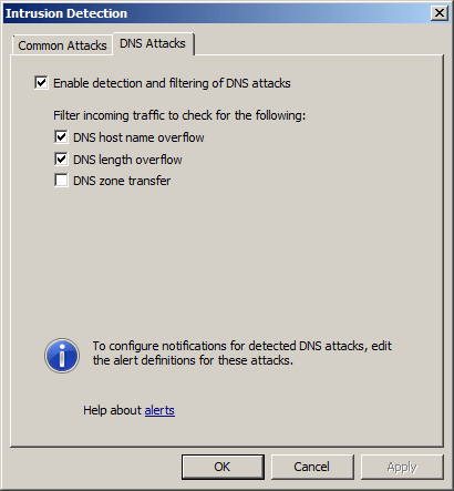 Detect and prevent intrusion in Forefront TMG - Part 1: Behavior detection Picture 3