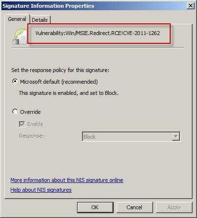 Detecting and preventing intrusion in Forefront TMG - Part 2: NIS Picture 10