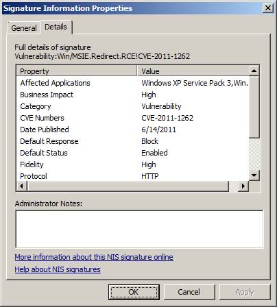 Detecting and preventing intrusion in Forefront TMG - Part 2: NIS Picture 11
