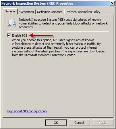 Detecting and preventing intrusion in Forefront TMG - Part 2: NIS Picture 5