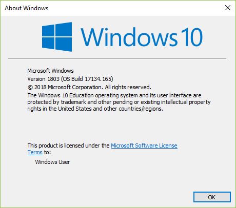 Determine the Windows version on the system Picture 1