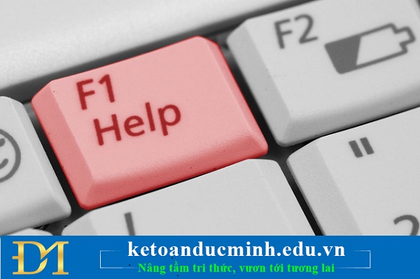 Did you know all the keyboard shortcuts from F1-> F12? Picture 1