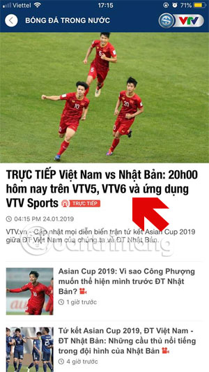 Direct view link U23 Vietnam - Thailand U23 Picture 19