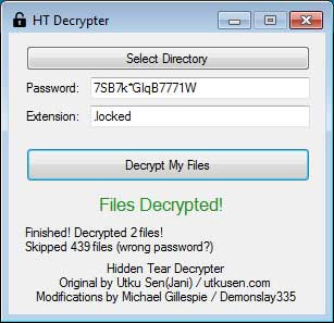 Disable malicious HiddenTear Ransomware with HT Brute Forcer Picture 8