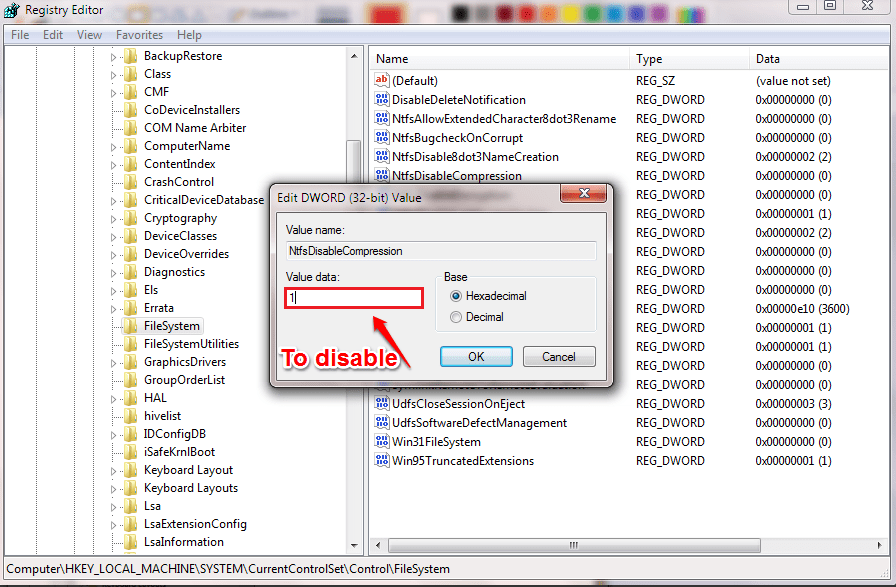 Disable NTFS file compression to speed up Windows computers Picture 10