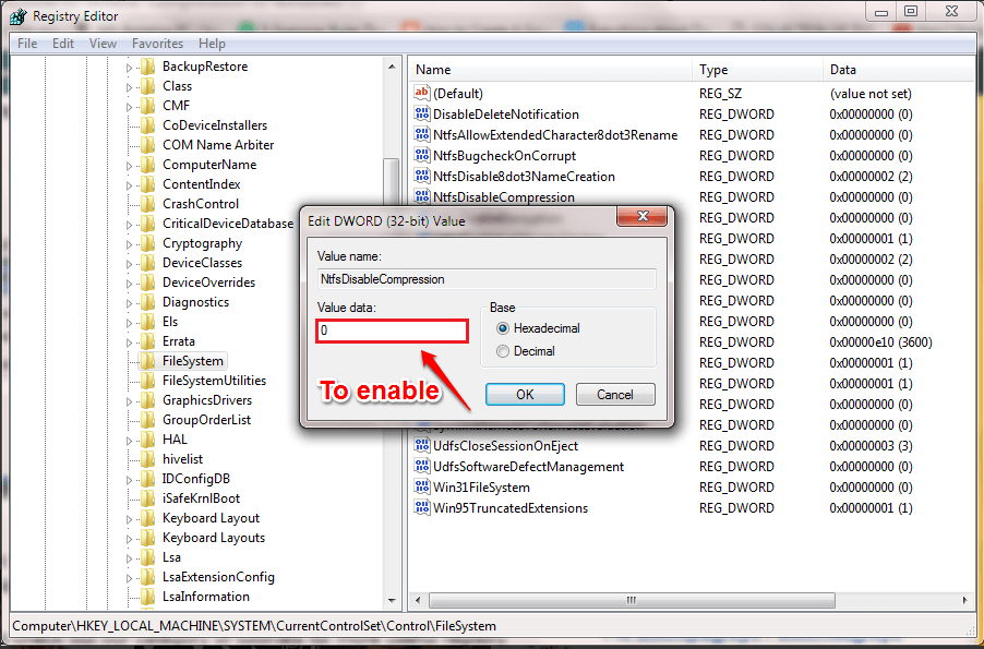 Disable NTFS file compression to speed up Windows computers Picture 11
