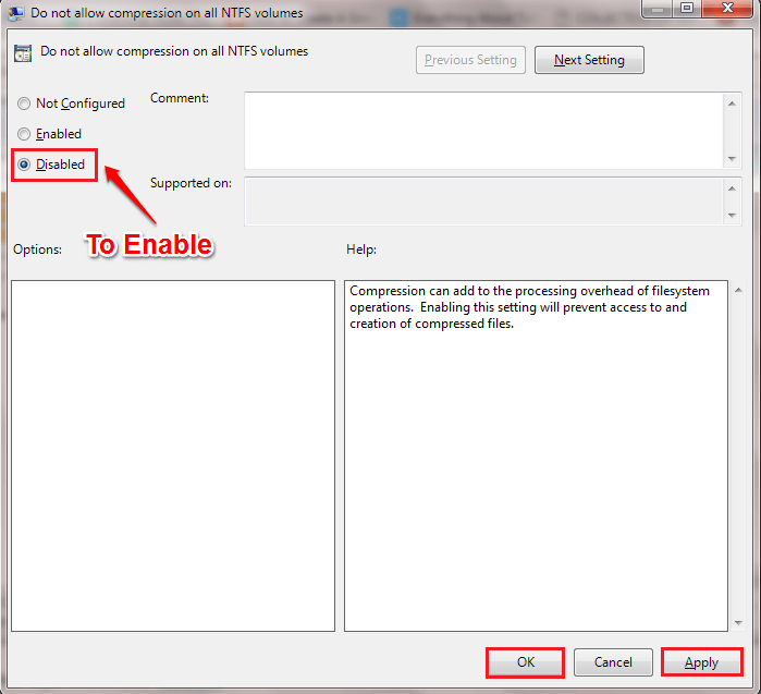 Disable NTFS file compression to speed up Windows computers Picture 4