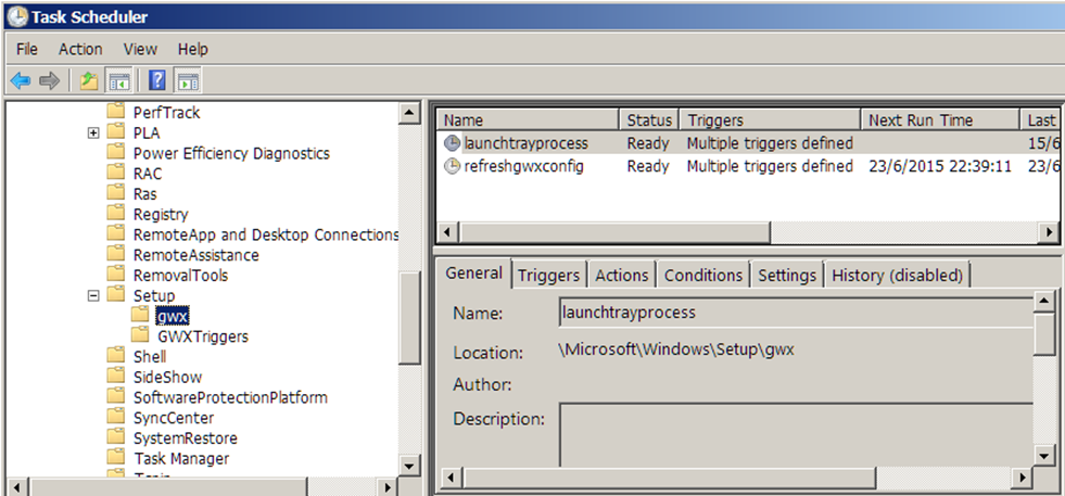 Disable, remove notification icon Get Windows 10 Picture 5