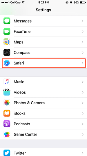 Disable search suggestions on Chrome and Safari browsers Picture 12