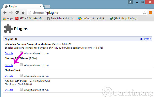 Disable self-reading PDF files in Firefox and Chrome Picture 5