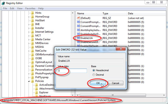 Disable UAC in Windows 7 Picture 8