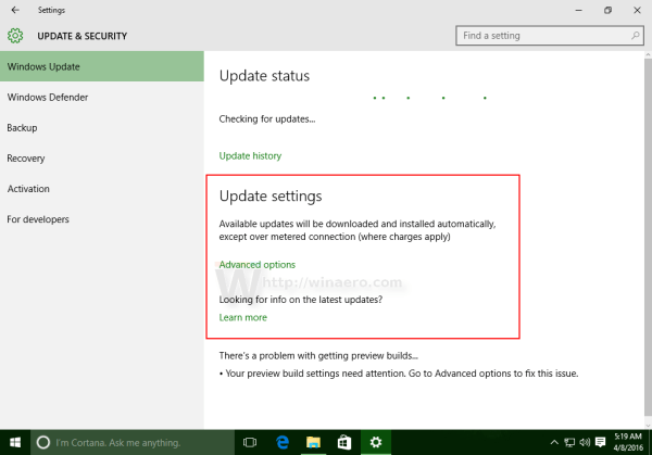 Disable Windows Update Active Hours on Windows 10 Picture 5