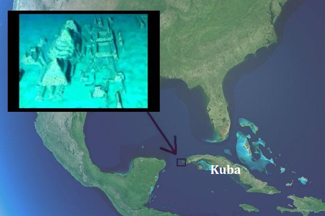 Discover 2 glass pyramids under the Bermuda Triangle Sea? Picture 4