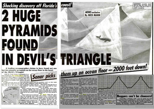 Discover 2 glass pyramids under the Bermuda Triangle Sea? Picture 5