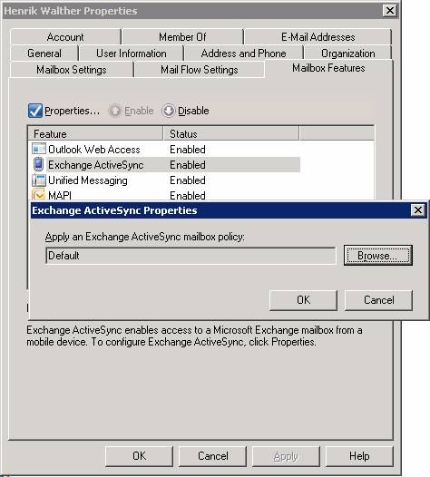 Discover advanced features of Exchange ActiveSync in Exchange Server 2007 SP1 Picture 2