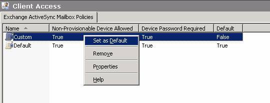 Discover advanced features of Exchange ActiveSync in Exchange Server 2007 SP1 Picture 3