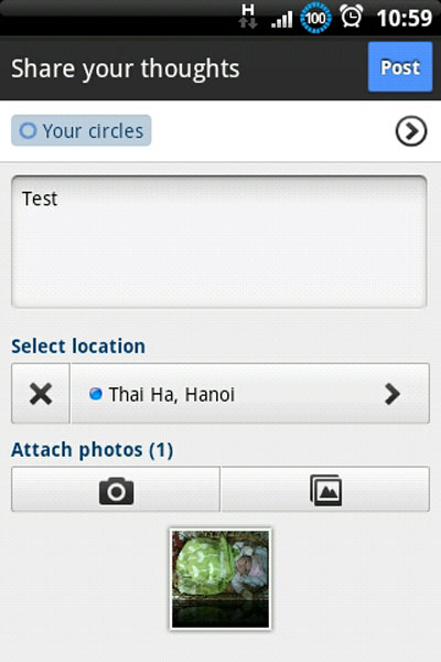 Discover Google+ for Android Picture 4