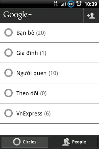 Discover Google+ for Android Picture 5