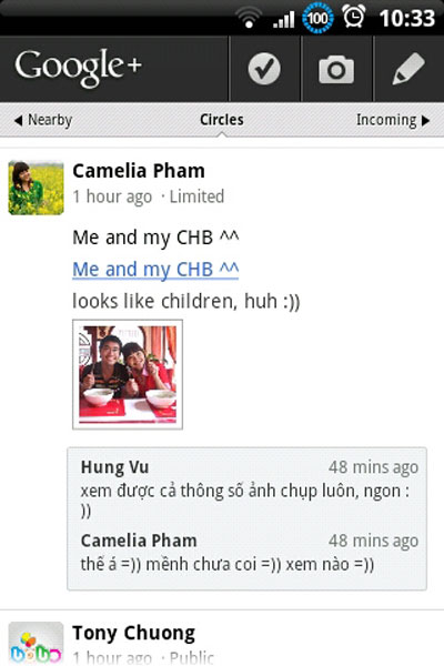 Discover Google+ for Android Picture 7