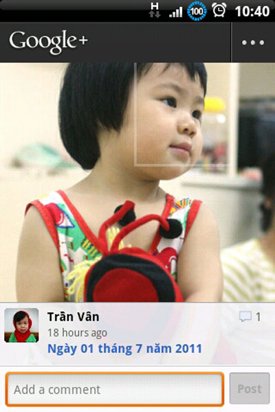 Discover Google+ for Android Picture 9