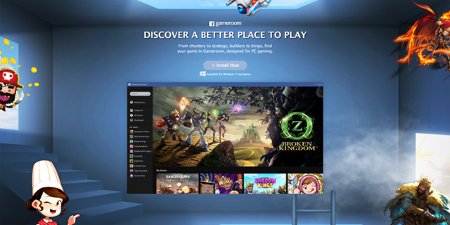 Discover the huge 'game store' of millions of Facebook games from the Windows Desktop Picture 1