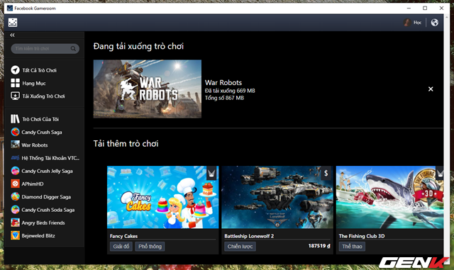 Discover the huge 'game store' of millions of Facebook games from the Windows Desktop Picture 11