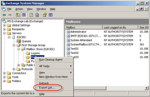 2007 for specific email Exchange strip server addresses attachments