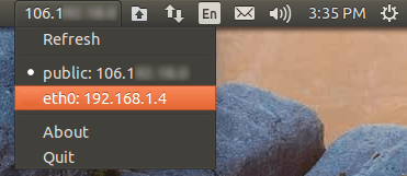 Display IP address on the system tray on Ubuntu Picture 4