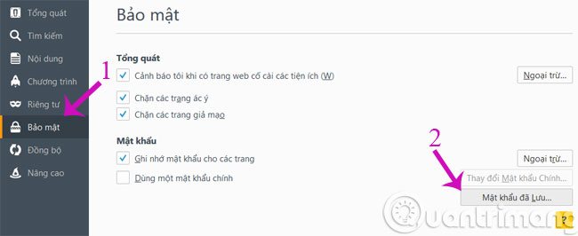 Display saved passwords on web browsers Picture 8