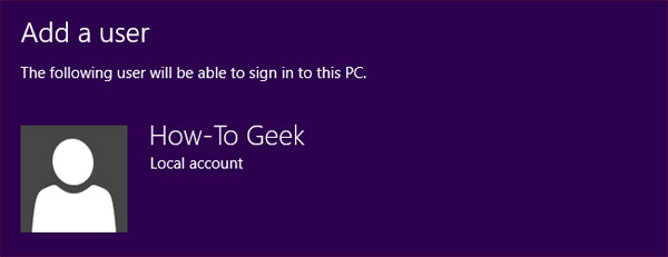 Distinguish local accounts and Microsoft accounts on Windows 8 Picture 8