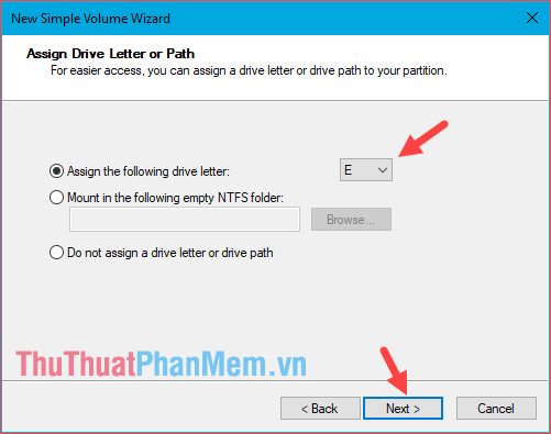 Dividing hard drive right in Windows 10 does not lose data Picture 9