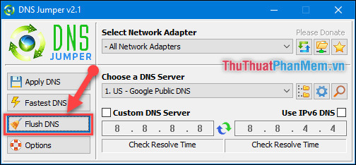 DNS Jumper - Change DNS very fast, extremely easy to access Facebook, speed up the network Picture 7