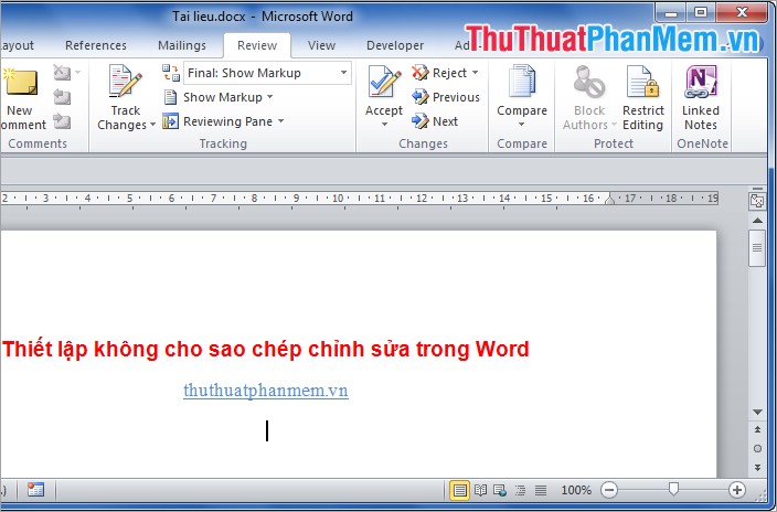 Do not allow copying, editing in Word Picture 5