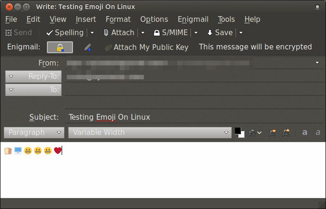 Do you know how to use Emoji emoticons on Linux? Picture 2