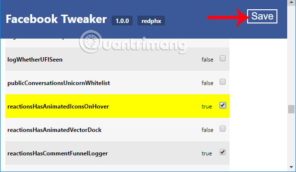 Don't miss the Facebook Tweaker to unlock features on Facebook Picture 7