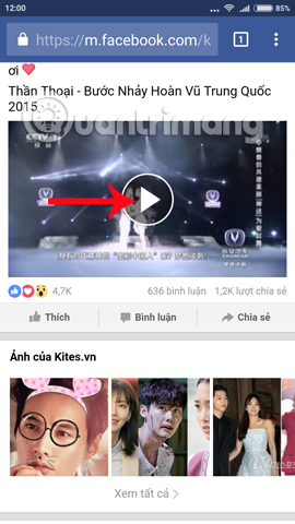 Don't miss the Facebook video download feature, the Chrome Android website Picture 6