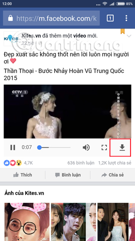 Don't miss the Facebook video download feature, the Chrome Android website Picture 7