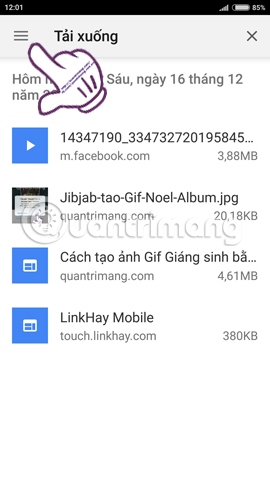 Don't miss the Facebook video download feature, the Chrome Android website Picture 9