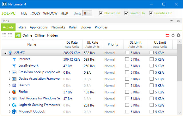 Don't waste your Internet traffic, use these 5 bandwidth restriction tools Picture 3