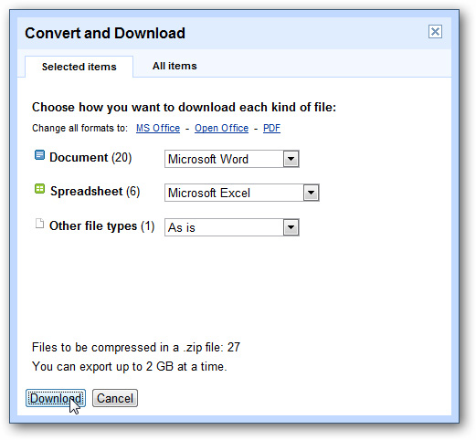 Download and backup data of Google, Google Plus Picture 20