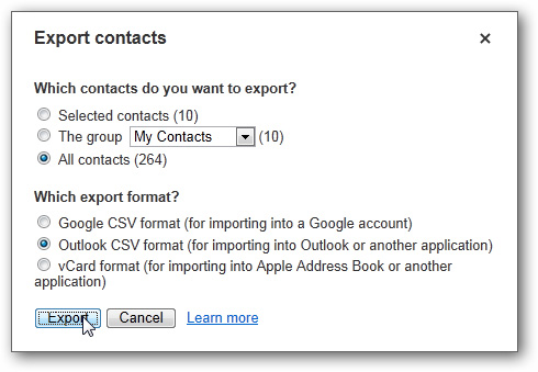 Download and backup data of Google, Google Plus Picture 4