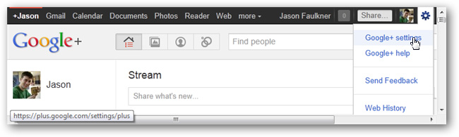 Download and backup data of Google, Google Plus Picture 6