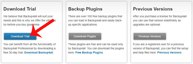 Download Backup4all Lite 7 data backup software, for $ 20, is free Picture 3