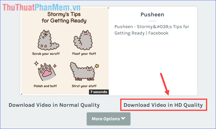 Download Facebook HD videos - How to download high quality videos on Facebook Picture 3