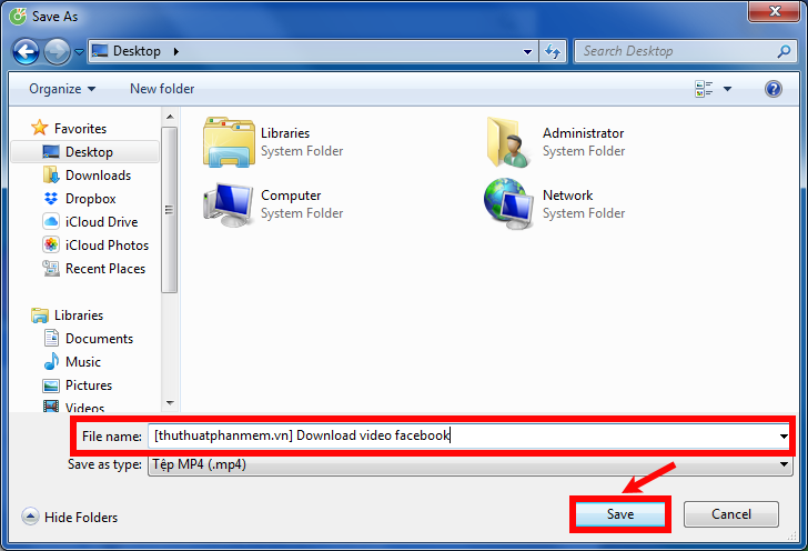 Download Facebook video 100% successful Picture 3